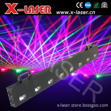 8 Head Laser/Red Green Blue Laser/Cheap DJ Disco Laser Lights